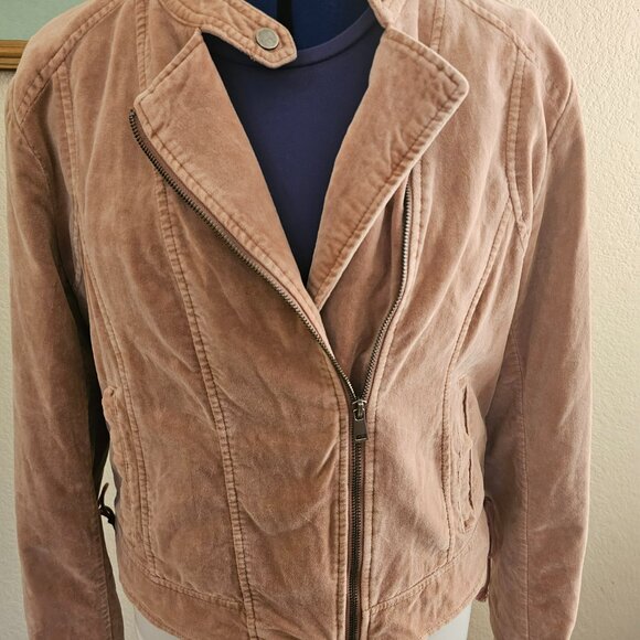 Blush velvety jacket - Picture 3 of 8
